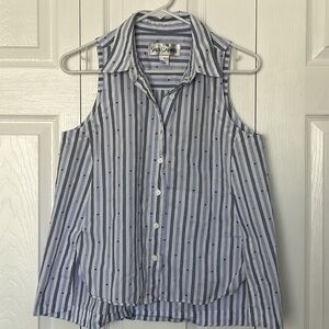 SARA CAMPBELL Sleeveless Blouse - Small